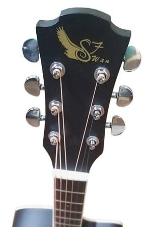 1581587799977-Swan7 SW41C Black Matt Acoustic Guitar (5).jpg